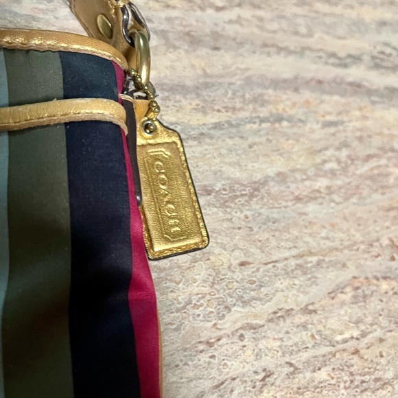 Coach multi-striped crossbody bag - Picture 11 of 16